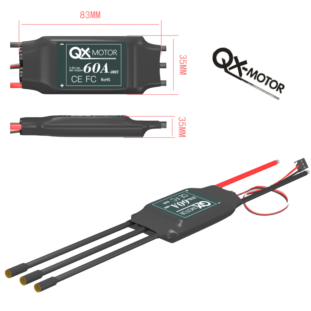 QX-MOTOR Brushless Motor QAA28 - огляд і ціна Drone Frame